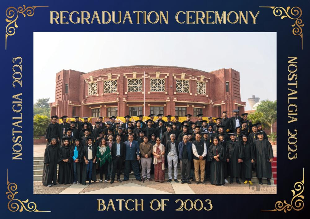 ReGraduation ceremony